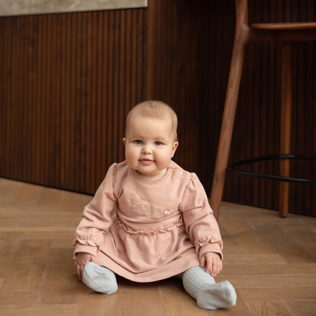 Dirkje | Jurk Girls Blossom Breeze Misty Rose