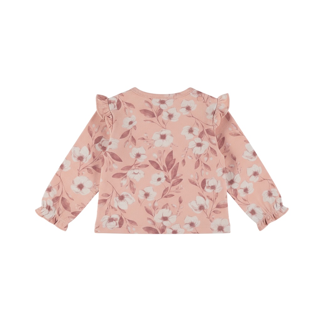 Dirkje | T-shirt Girls Blossom Breeze Longsleeve Misty Rose