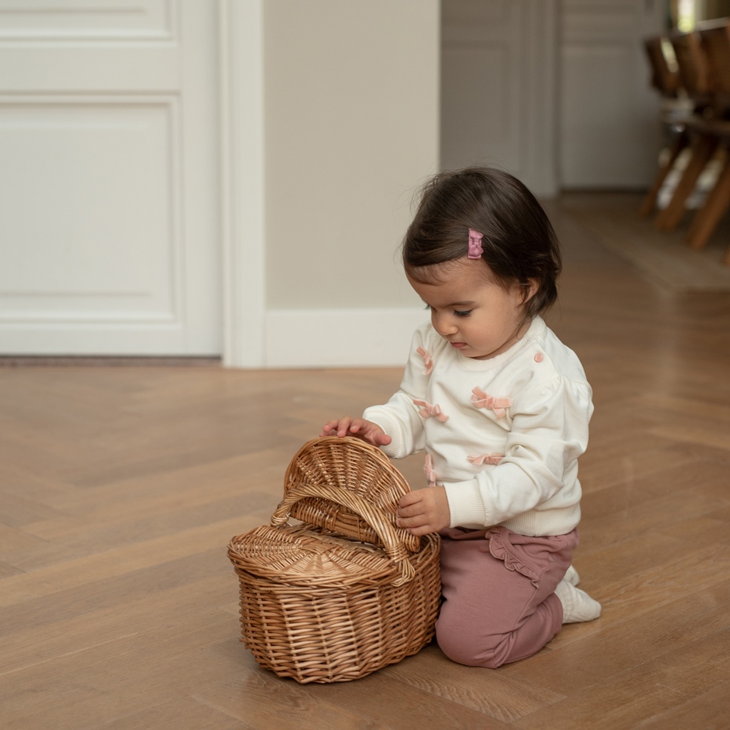 Dirkje | Broek Girls Blossom Breeze Burlwood
