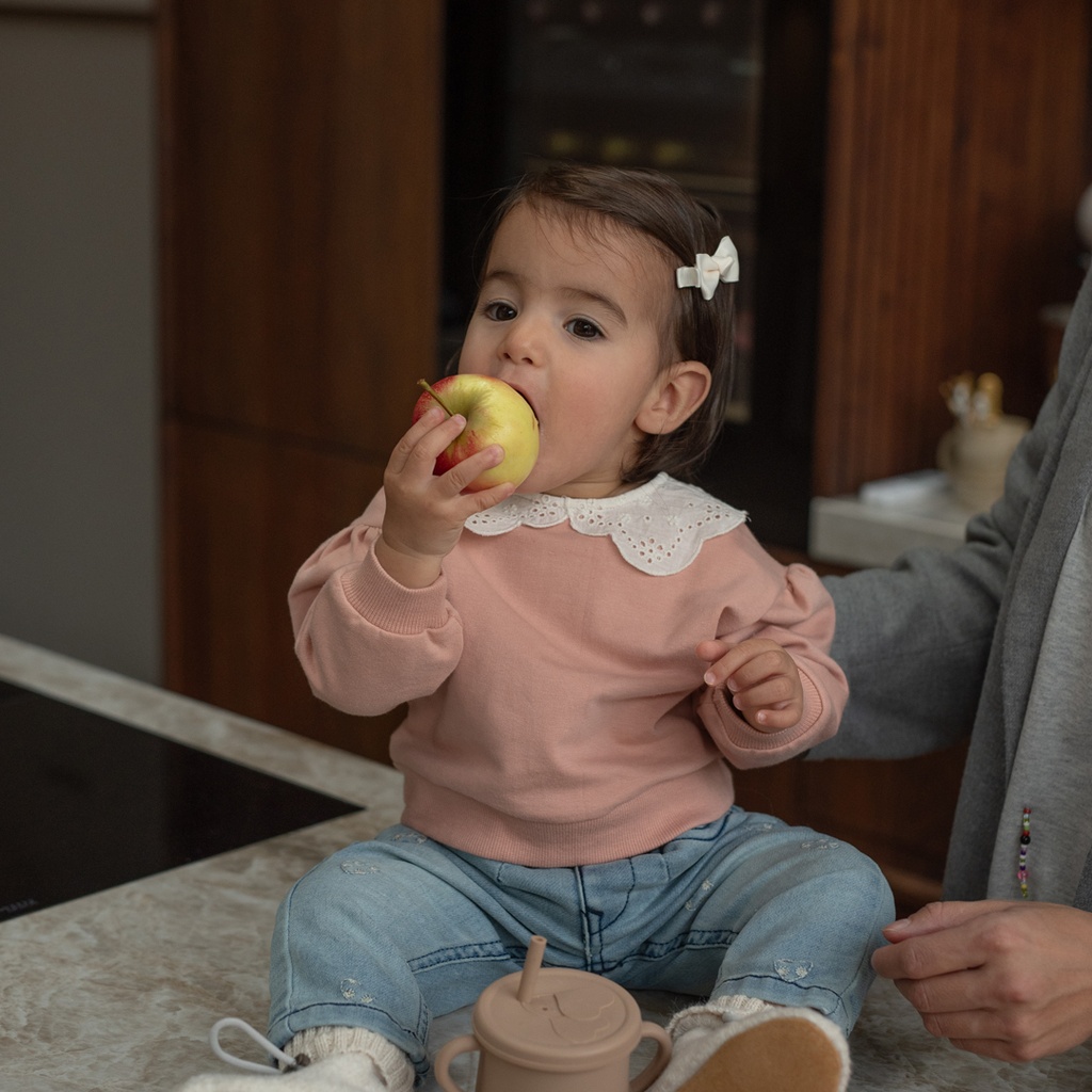 Dirkje | Sweater Girls Rosy Dots Misty Rose