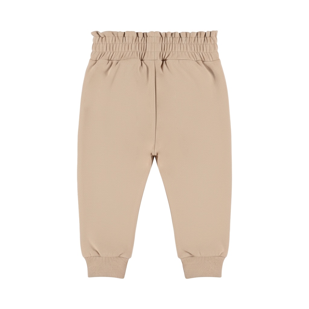 Dirkje | Broek Girls Rosy Dots Light Taupe