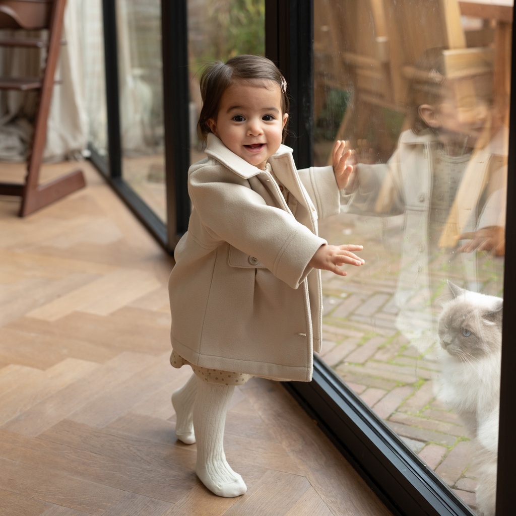 Dirkje | Jas Girls Rosy Dots Castle Wall