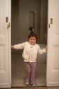 Dirkje | Gilet Girls Lavender Dreams Antique White