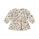Dirkje | Jurk Girls Amour & Love Paws Antique White