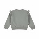Dirkje | Sweater Girls Amour & Love Paws Mid. Grey Melee