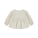 Dirkje | Jurk Girls Amour & Love Paws Antique White