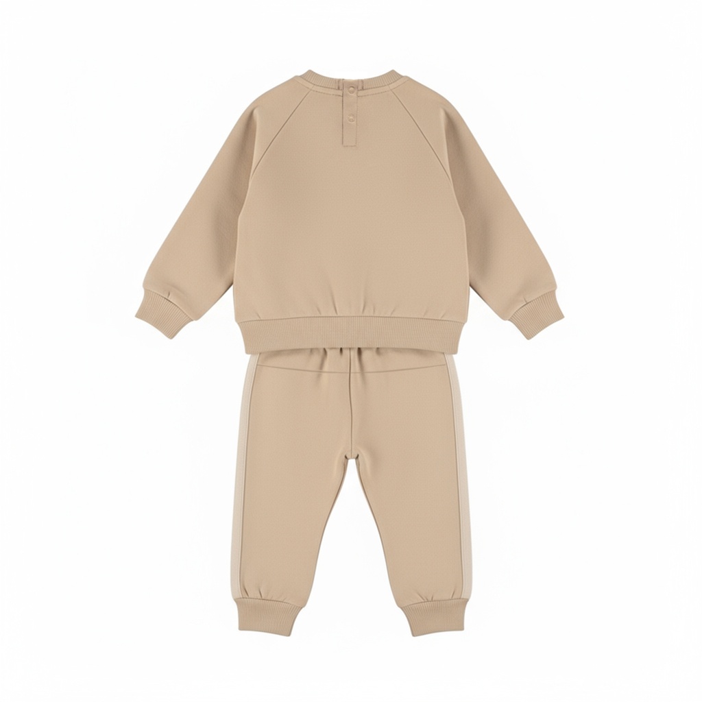 Dirkje | Outfit Boys Dino Days Irish Cream 2-delig