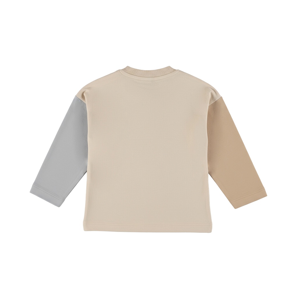 Dirkje | T-shirt Boys Dino Days Longsleeve Irish Cream