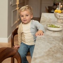 Dirkje | T-shirt Boys Dino Days Longsleeve Irish Cream