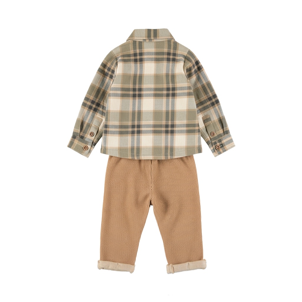 Dirkje | Outfit Boys Skator Gator Cornstalk 3-delig