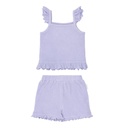 Little Dutch | Outfit Girls T-shirt/Short Dreamy Purple 2-delig