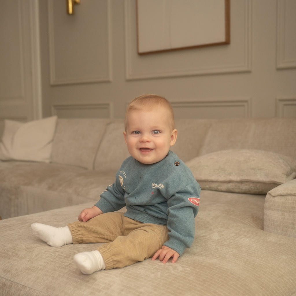 Dirkje | Sweater Boys Explorers Ocean Mist