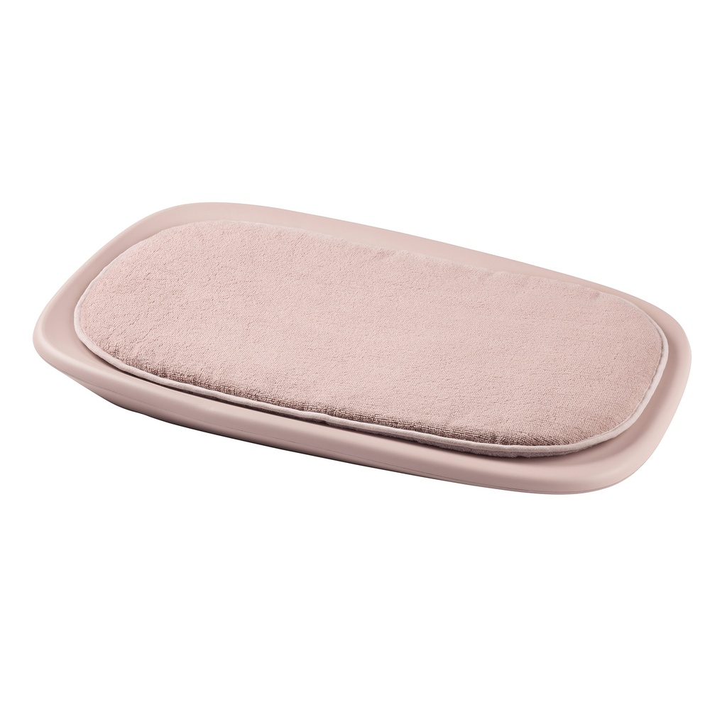 Nattou | Inlegkussen Care vr Waskussen Badstof Oudroze 62x40x3cm