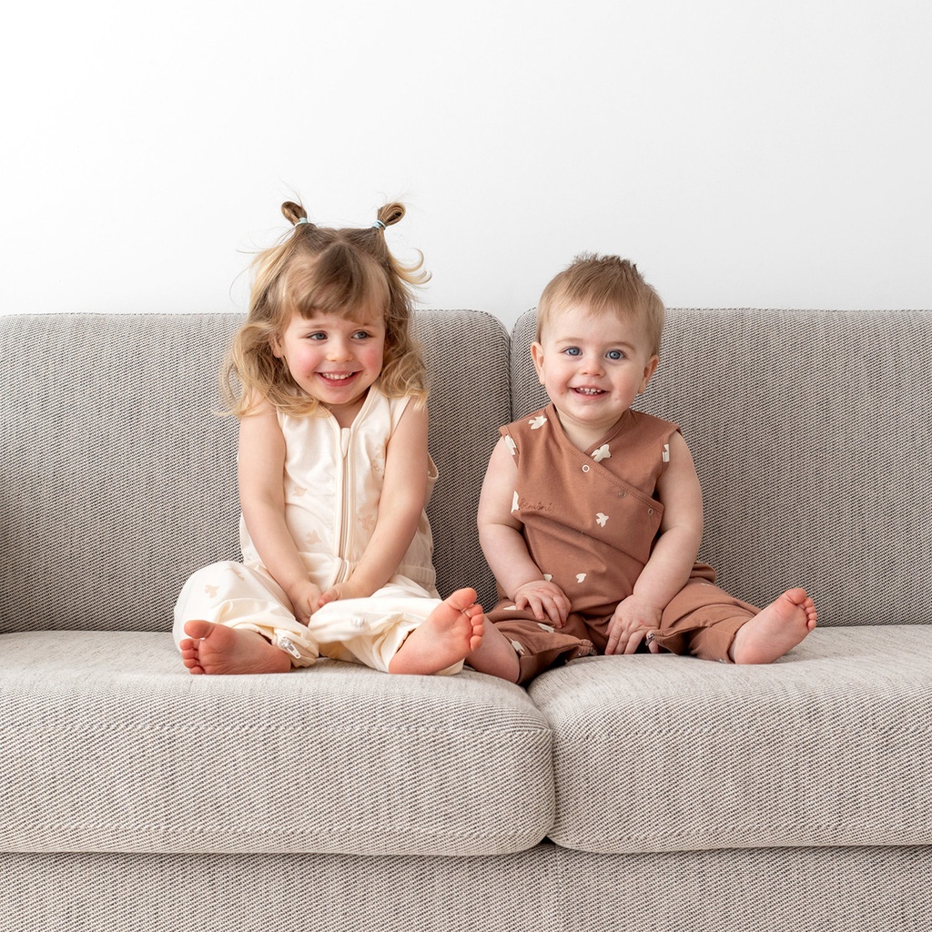 Bemini | Slaapzak Magic Bag Jersey Piuma Ecru 0.5TOG 12-24M  