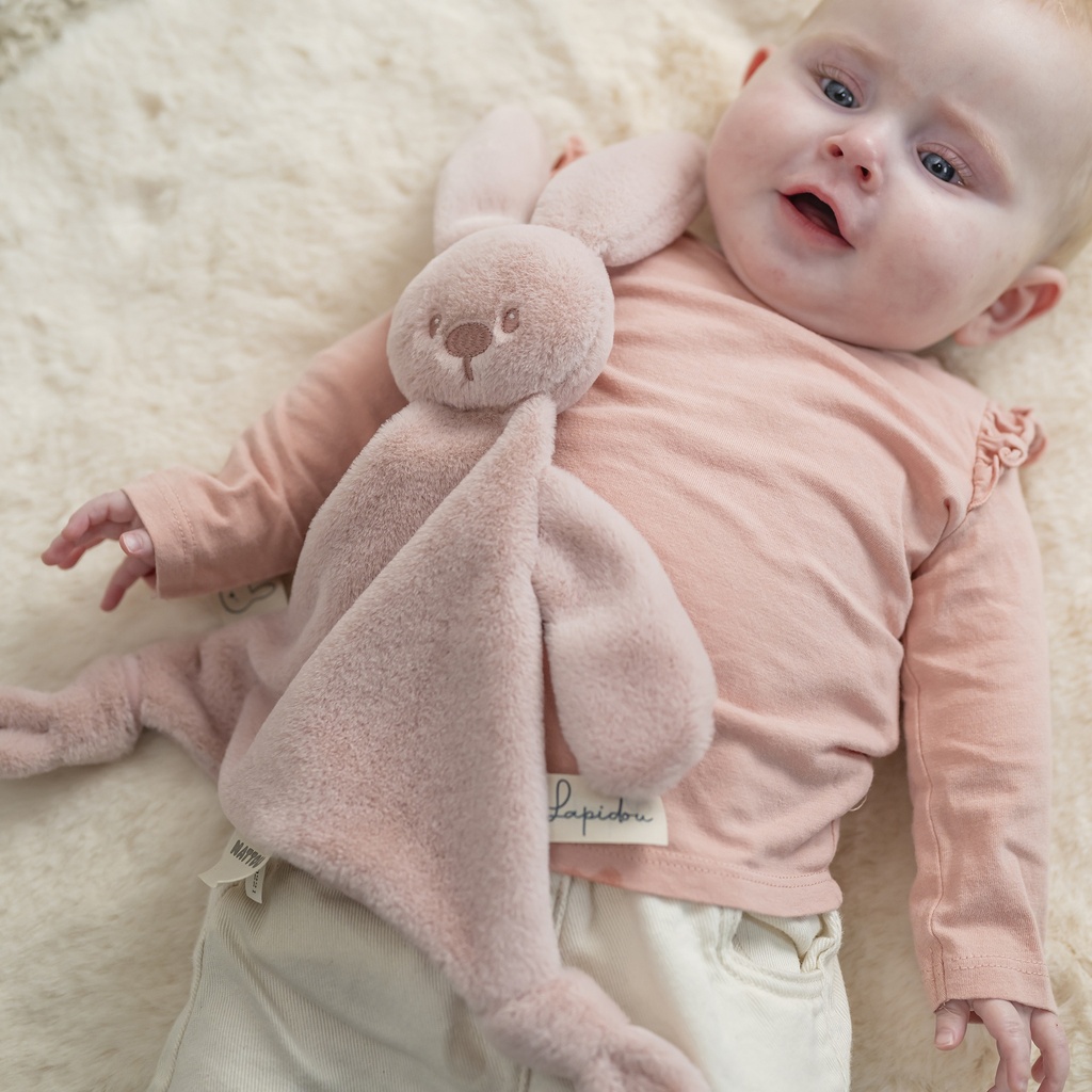 Nattou | Knuffeldoek/Doudou Driehoek Oudroze