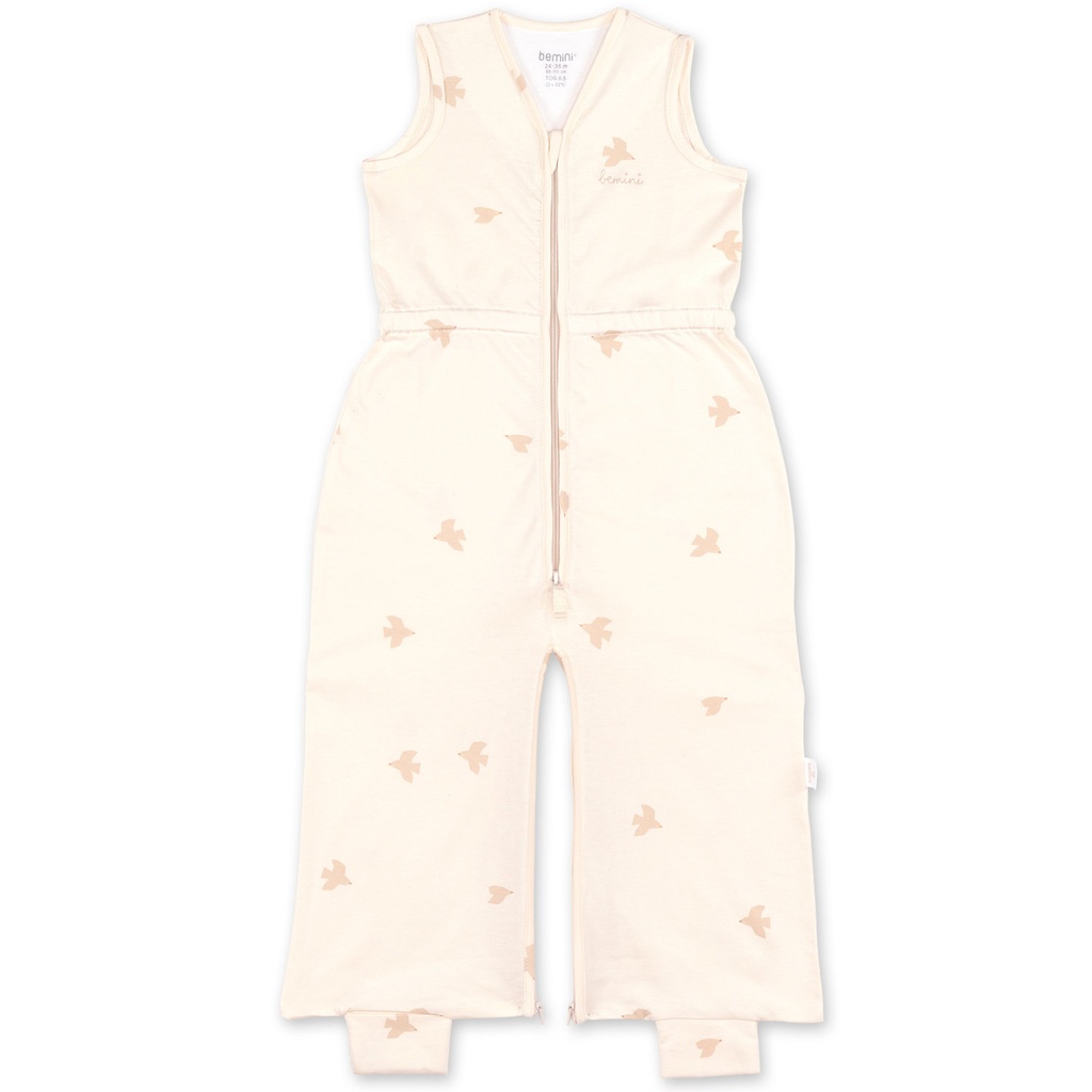 Bemini | Slaapzak Magic Bag Jersey Piuma Ecru 0.5TOG 24-36M  