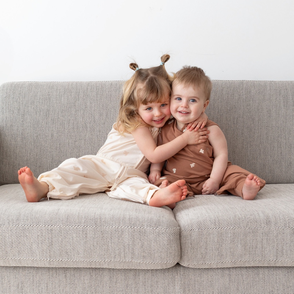 Bemini | Slaapzak Magic Bag Jersey Piuma Ecru 0.5TOG 24-36M  