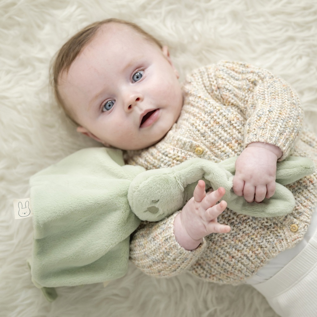 Nattou | Knuffeldoek/Doudou Bunny Lindegroen