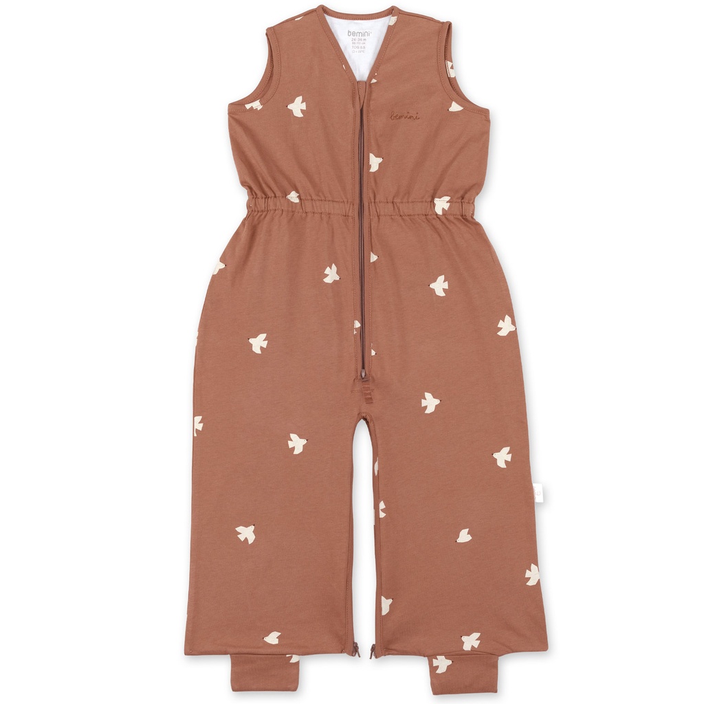 Bemini | Slaapzak Magic Bag Jersey Piuma Moka Bruin 0.5TOG 24-36M  
