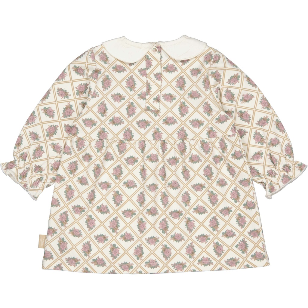 A Tiny Story | Jurk Girls Naim AOP White Flower 