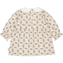 A Tiny Story | Jurk Girls Naim AOP White Flower 