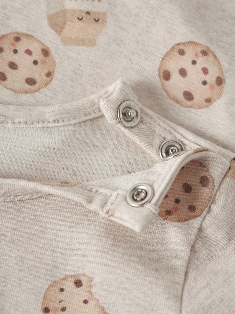 Name It | Body Uni Lookim Longsleeve Peyote Melange