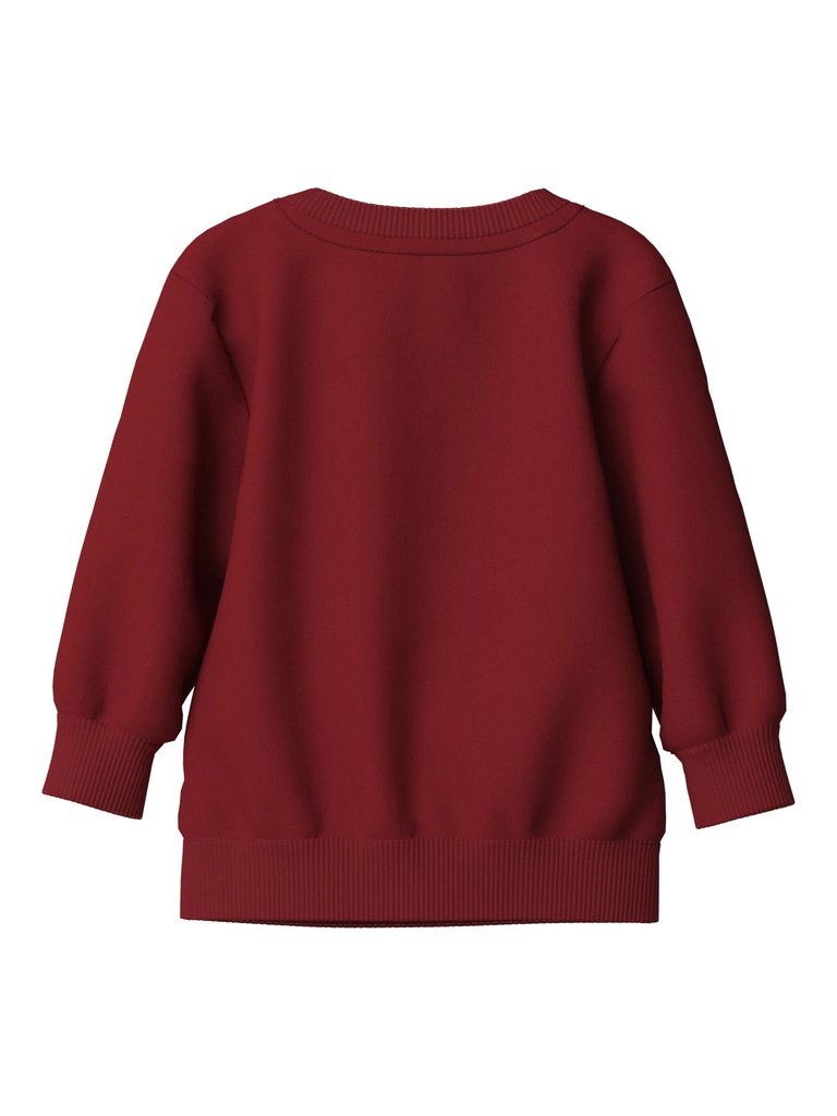 Name It | Sweater Uni Rular Red Dahlia