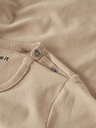 Name It | T-shirt Uni Obbi Longsleeve Sesame