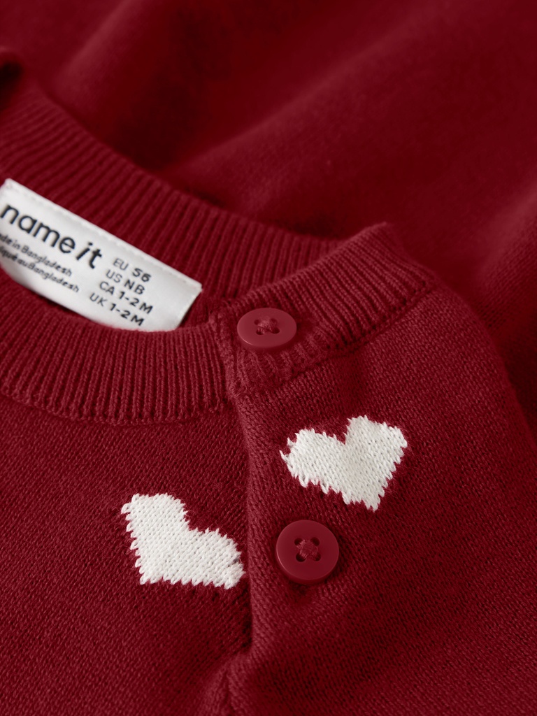 Name It | Jurk Girls Risse Red Dahlia