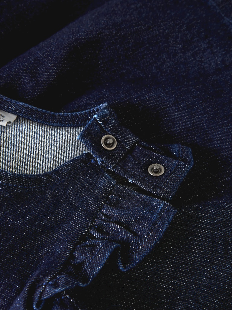 Name It | Jurk Girls Ember Denim Dark Blue
