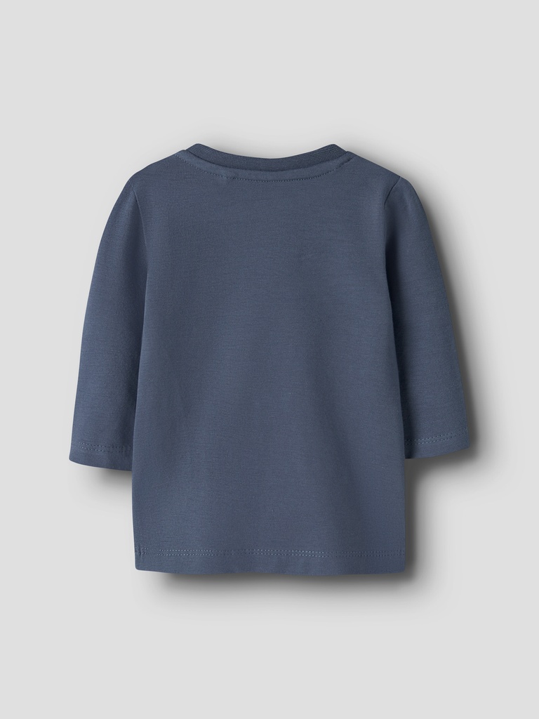 Name It | T-shirt Boys Kruse Longsleeve Vintage Indigo