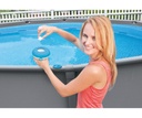 Intex | Zwembad Toebehoren Vlotter 12,7cm Kunststof Wit/Blauw vr Zwembad 366cm en Jacuzzi's vr Chloortablet: 20 g