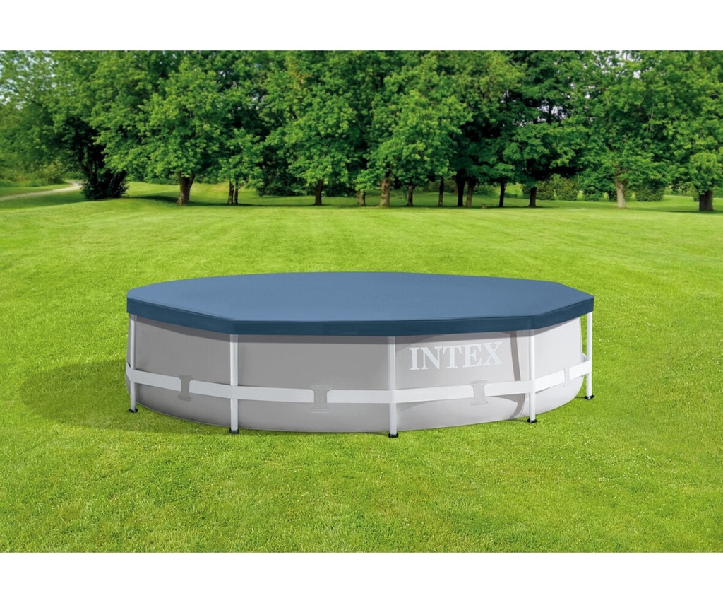 Intex | Zwembadzeil Afdekzeil Round Pool Cover PVC vr Metal Frame Pool Ø457cm