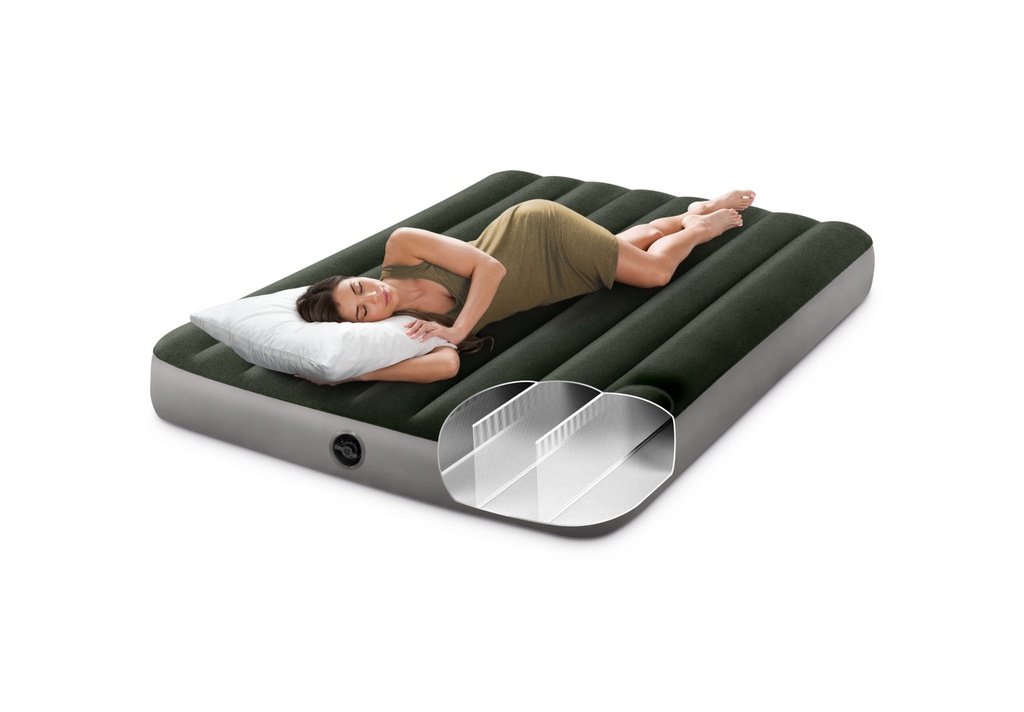 Intex | Luchtmatras Full Dura-Beam Downy +FP 137x191x25cm
