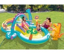ZWEMBAD, Dinoland Play Center, 333 x 229 x 112 cm, multikleur, uni, 290 l, sproeier, vanaf 3 jaar, met herstelset
