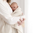 Bemini | Deken Knitted Ecru 80x100cm