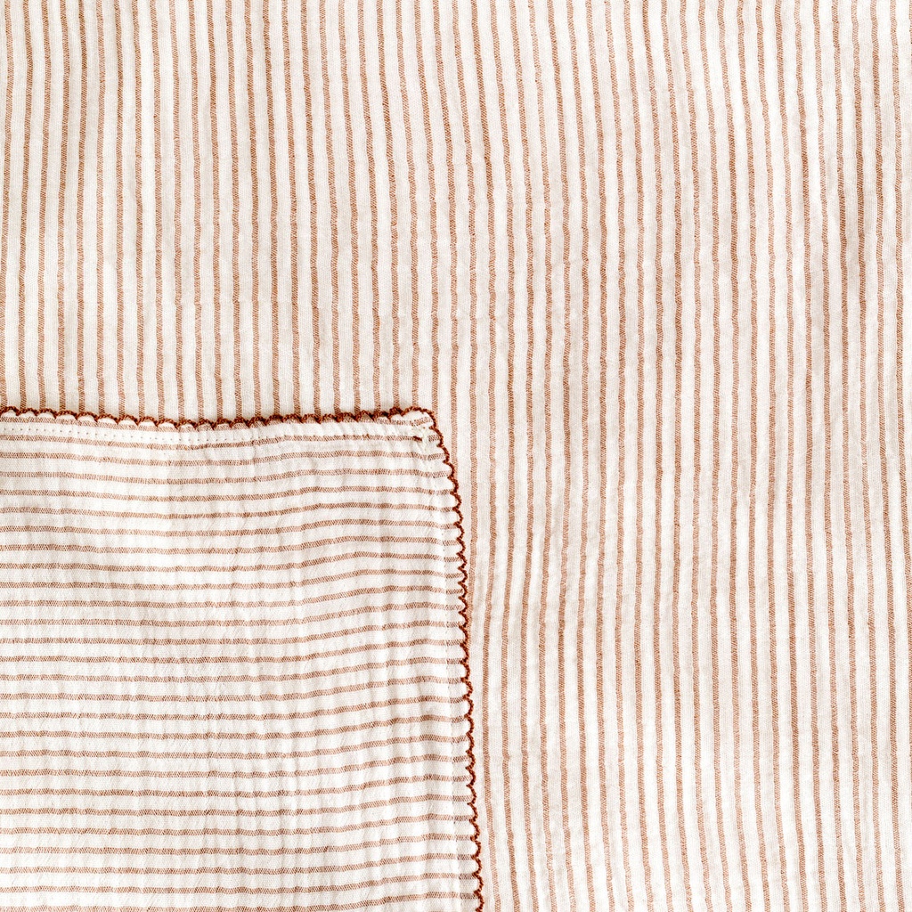 Bemini | Deken Swaddle 0.5TOG Stripes Muffin 80x100cm