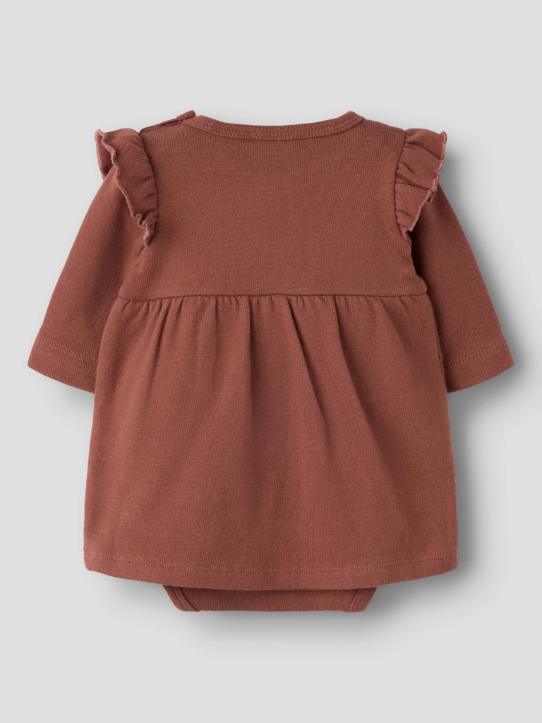 Lil'Atelier | Jurk Girls Thoro Mahogany