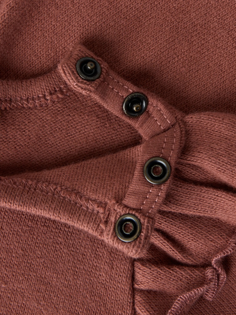 Lil'Atelier | Jurk Girls Thoro Mahogany