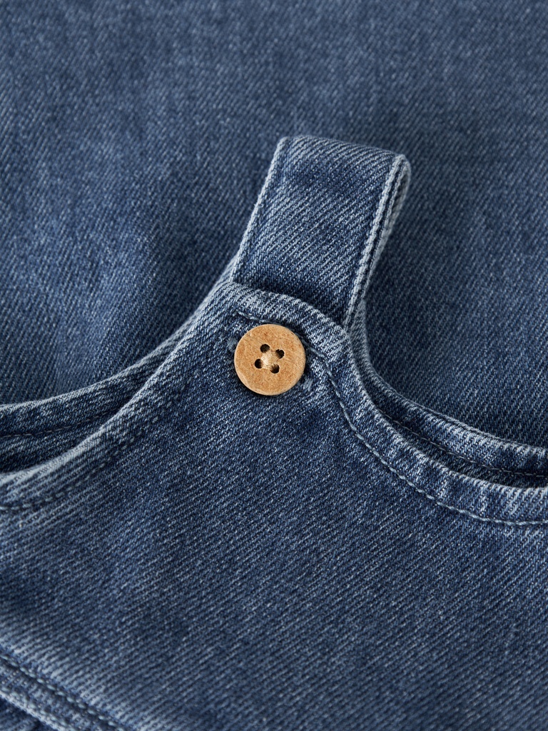 Lil'Atelier | Jurk Girls Obello Denim Dark Blue