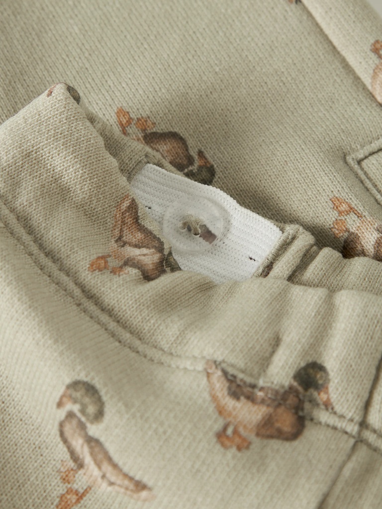 Lil'Atelier | Broek Boys Jobo Moss Gray 