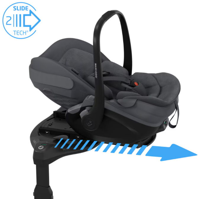 Maxi-Cosi | Autostoel Pebble Slide Pro Moon Graphite Gr 0+