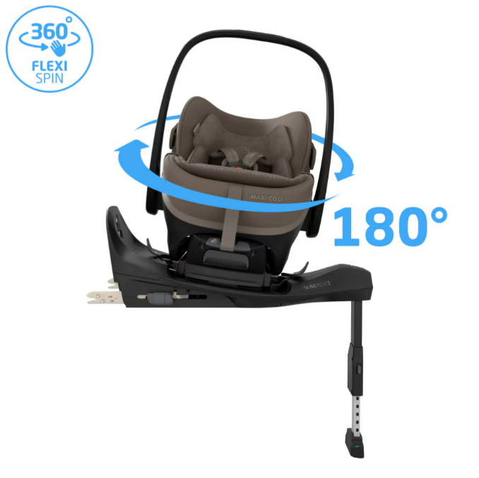 Maxi-Cosi | Autostoel Pebble Slide Pro Oak Truffle Gr 0+