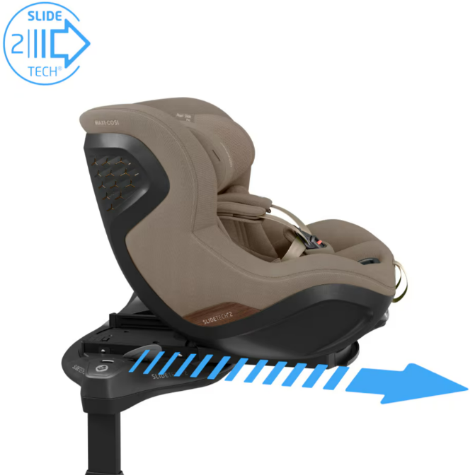 Maxi Cosi | Autostoel Pearl Slide Pro Authentic Truffle Gr 0+/1