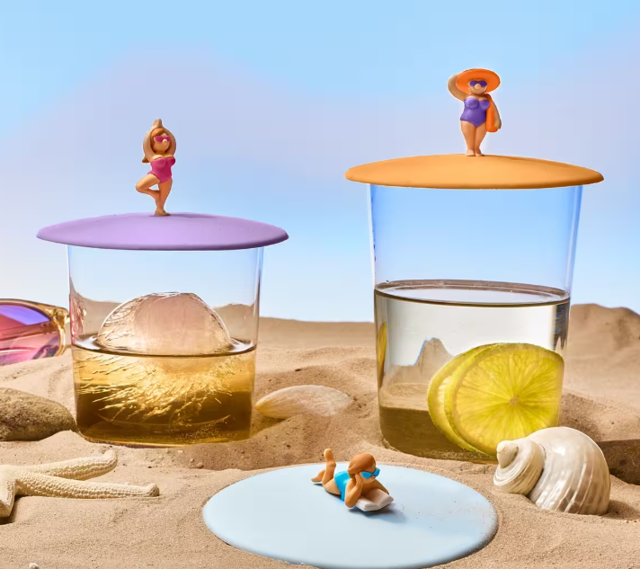Lurch | Deksel Beach Girls Berta Book Siliconen