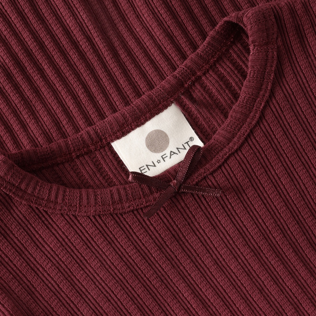 En Fant | Body Girls Longsleeve Burgundy
