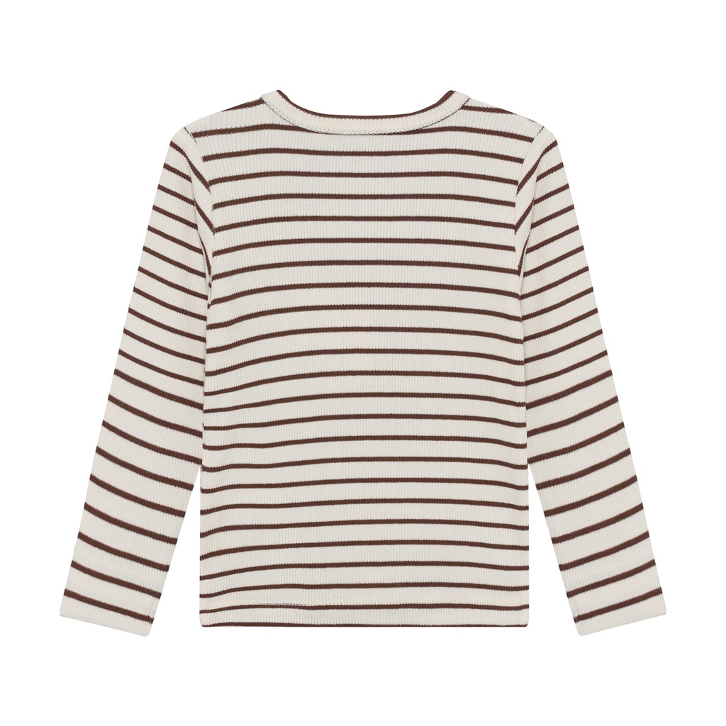 En Fant | T-shirt Boys Longsleeve Chestnut