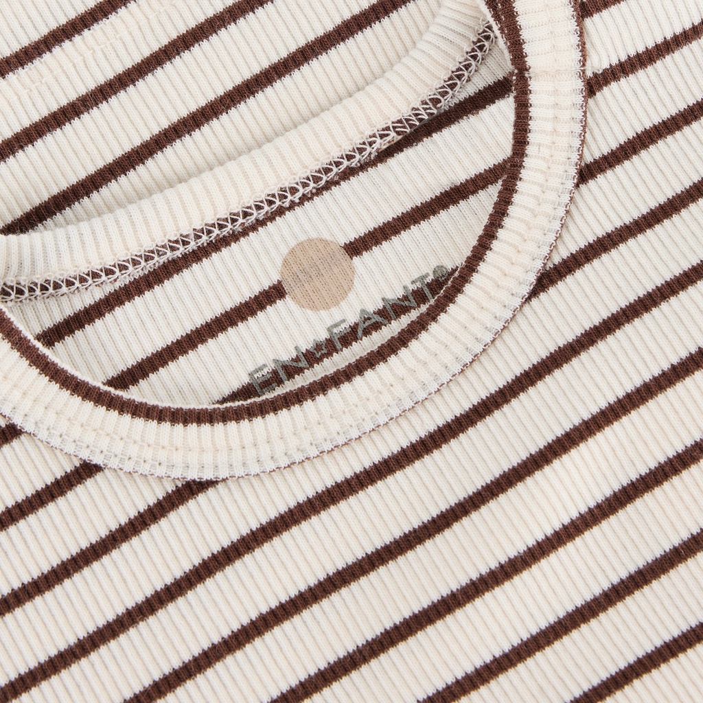 En Fant | T-shirt Boys Longsleeve Chestnut