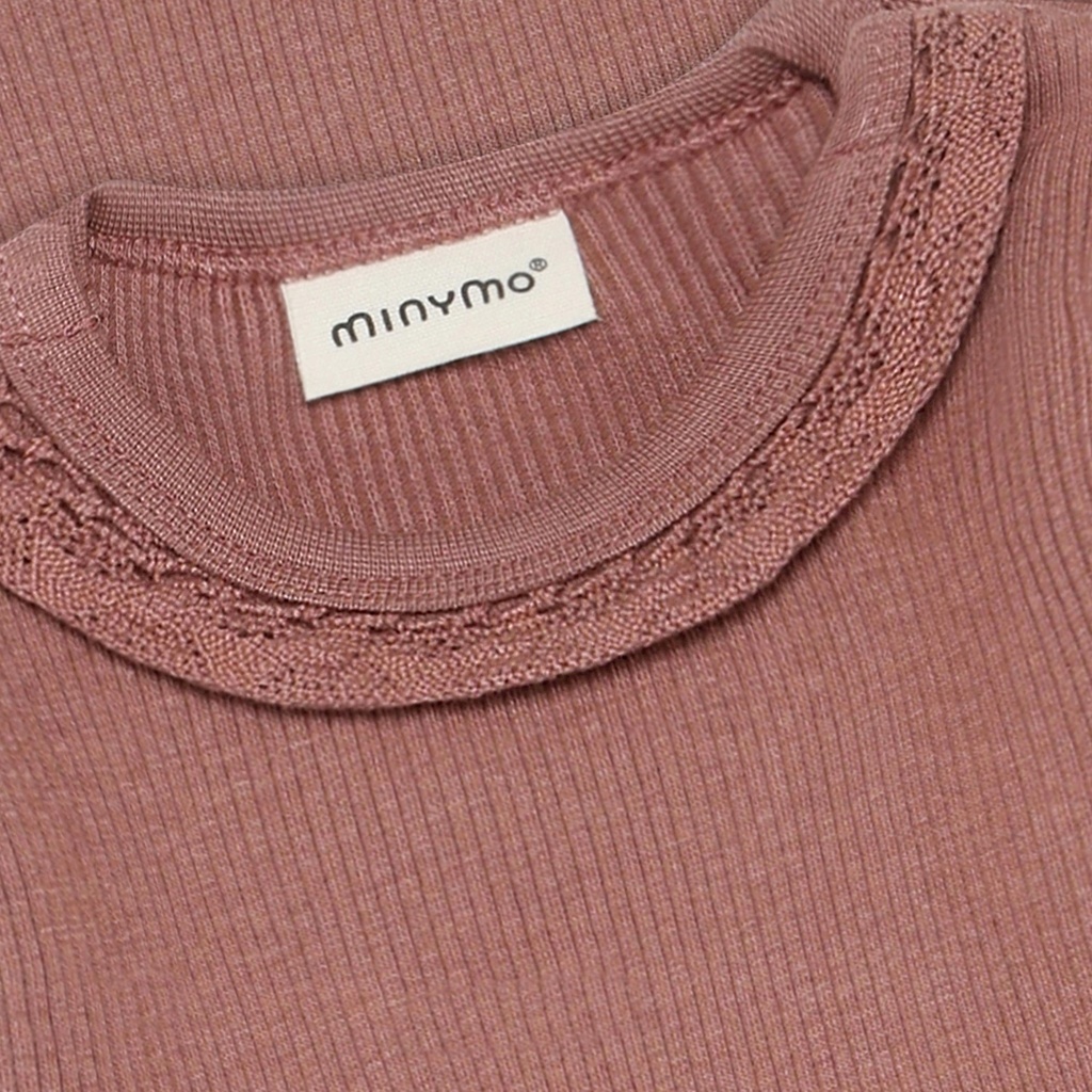 Minymo | Body Girls Longsleeve Burlwood