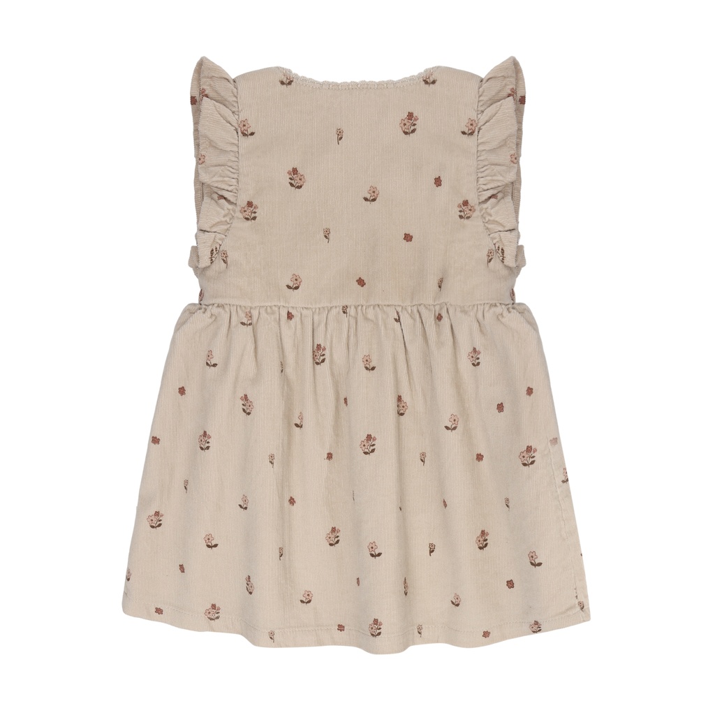 Minymo | Jurk Girls Feather Grey
